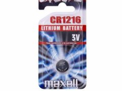 Baterie buton litiu Maxell CR1216 3V, 1buc blister